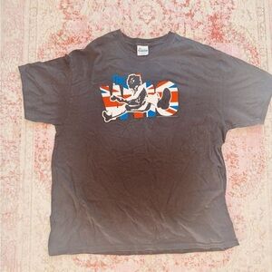Hanes Heavyweight, Men’s Vintage Black The Who Graphic T-Shirt